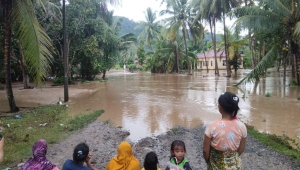 Banjir di Tanggamus Lampung