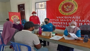 Vaksinasi di Lampung Timur