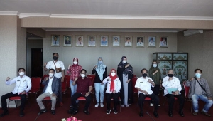 Audiensi Pengurus SMSI Bandar Lampung dan Wali Kota Bandar Lampung Eva Dwiana