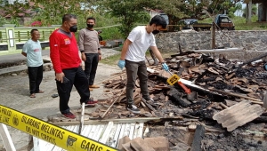 Kebakaran Rumah di Pringsewu