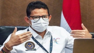 Menteri Pariwisata dan Ekonomi Kreatif (Menparekraf) Sandiaga Uno
