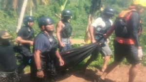 Bocah hanyut terseret banjir