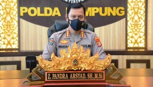 Kabid Humas Polda Lampung, Kombes Pol zahwani pandra Arsyad