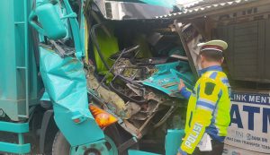 Kecelakaan truk di Natar Lampung Selatan
