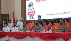 Selebgram ditangkap Polda Lampung dalam kasus judi online