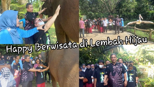 Video anak disabilitas berwisata di Lembah Hijau Lampung