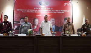 Ketua Komisi IV DPR Sudin kunjungan kerja ke Lampung Selatan