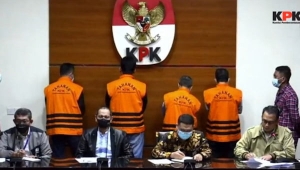 KPK tetapkan Rektor Unila Karomani tersangka