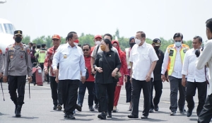 Puan Maharani tiba di Bandara Radin Inten II Lampung
