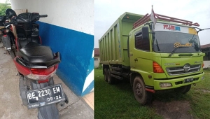 Kecelakaan di Natar Lampung Selatan