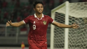 Pemain Timnas Indonesia Hokky Caraka