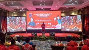 Rakerda PDIP Lampung