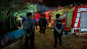 Pondok Pesantren Madinatul Ilmi Pringsewu Lampung Terbakar