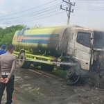 Kecelakaan maut truk tabrak motor di Jalintim Mesuji Lampung