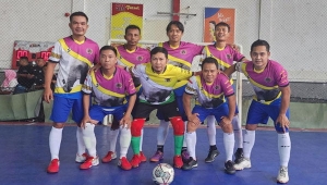Tim Futsal PWI Lampung di Porwanas 2022