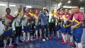 Tim Futsal PWI Lampung U-40 ke Final Porwanas 2022