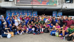 Tim Futsal PWI Lampung di Porwanas 2022