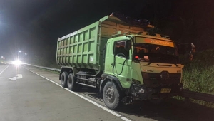 Perampokan truk di Tol Lampung-Palembang