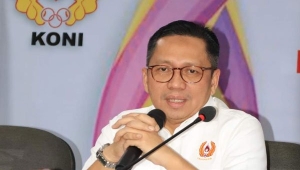 Ketua Umum KONI Lampung Yusuf Barusman