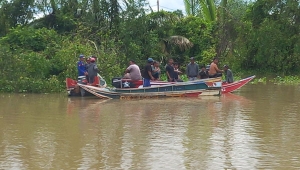 Remaja diseret buaya di Lampung
