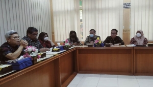 Pertemuan terkait polemik sertifikat tanah PTSL di Bandar Lampung