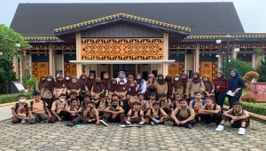 Siswa SDN 1 Kampung Baru Kunjungi Museum Lampung