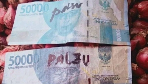 Uang palsu beredar di Tanggamus Lampung