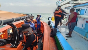ABK kapal hilang jatuh ke laut di Perairan Pulau Mundu Lampung Selatan