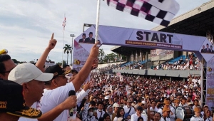 Jalan Sehat Gerindra Lampung