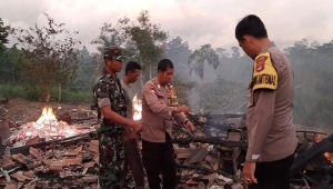 Kebakaran rumah di Tanggamus