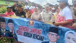 Baksos Gerindra di Lampung Utara