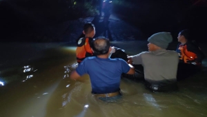 Kakek terjatuh di irigasi Lampung Tengah ditemukan meninggal dunia