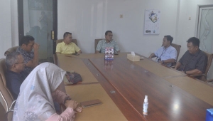 Kunjungan BRI ke PWI Lampung
