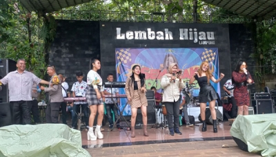 Hiburan musik di Lembah Hijau Lampung