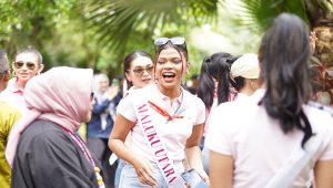 Finalis Puteri Indonesia 2023 perwakilan Maluku Utara Calista Sarah Desya