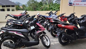 Motor diduga hasil kejahatan disita polisi di Tanggamus