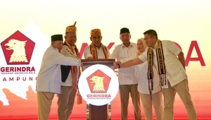 Rakorda Gerindra Lampung
