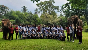 Finalis Muli Mekhanai Bandar Lampung Kunjungi Taman Wisata Lembah Hijau