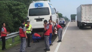 Kecelakaan maut di Tol Lampung