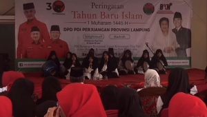 PDIP Lampung menggelar doa bersama di Tahun Baru Islam 1445 H
