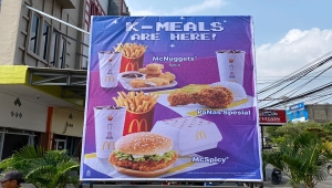 Paket menu kolaborasi McDonald's x New Jeans
