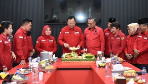 DPD PDIP Lampung Pindah Kantor Baru