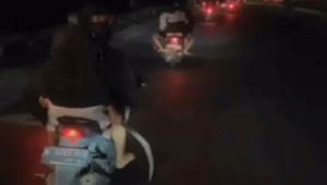 Pemuda konvoi bawa senjata tajam di Pringsewu Lampung