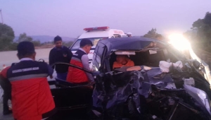 Kecelakaan di Tol Lampung