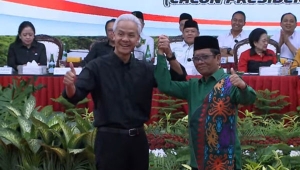 Mahfud MD Cawapres Ganjar Pranowo