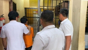 Polisi tahan oknum kakon di Tanggamus dalamkasus dugaan korupsi