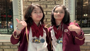 Aisha Kintan Katiluna dan Neby Raihana Zahra
