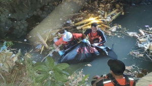 Bocah hanyut di irigasi Lampung Tengah