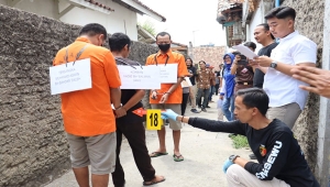 Rekonstruksi Pembunuhan di Pringsewu