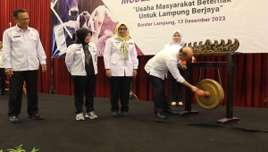 Disnakeswan Lampung Launching Program Pengembangan Agrinisnis Model Umbul Berjaya